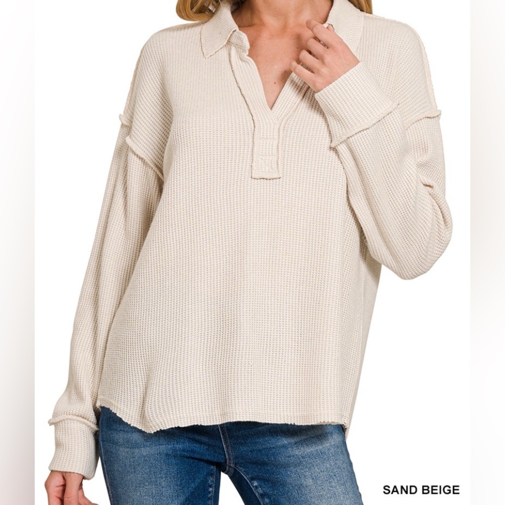 Zenana Outfitters, Sand Beige, Small